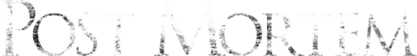 Пост Мортем
